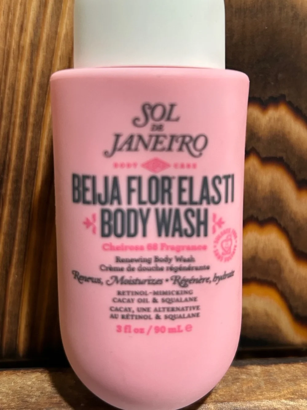 Sol de Janeiro Pink Beija Flor Elasti Body Wash Travel Size